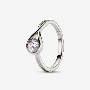 Pandora Brilliance 0.50 ct tw Diamond Rings White Gold | 2943-OHKBL