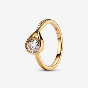 Pandora Brilliance 0.75 ct tw Lab-Created Diamond Rings Gold | 0192-BGMAN