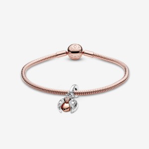 Pandora Charm Bracelets Rose Gold Plated | 8509-COYSW