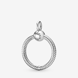 Pandora Charm Holders Sterling Silver | 9518-ALGVU