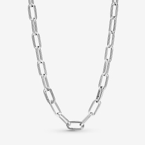 Pandora ME Link Chain Necklaces Sterling Silver | 7285-ZCNSH