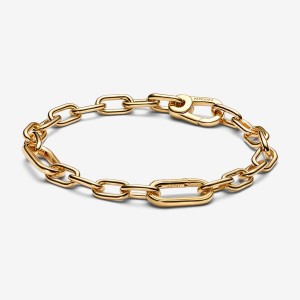 Pandora ME Link Link Bracelets Gold Plated | 8941-KNLSP