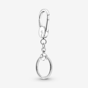 Pandora Moments Small Bag Charm Holders Sterling Silver | 4386-GQEXF