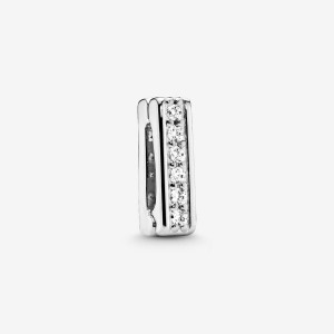 Pandora Sparkling Clip Clips Sterling Silver | 4708-ICZVA