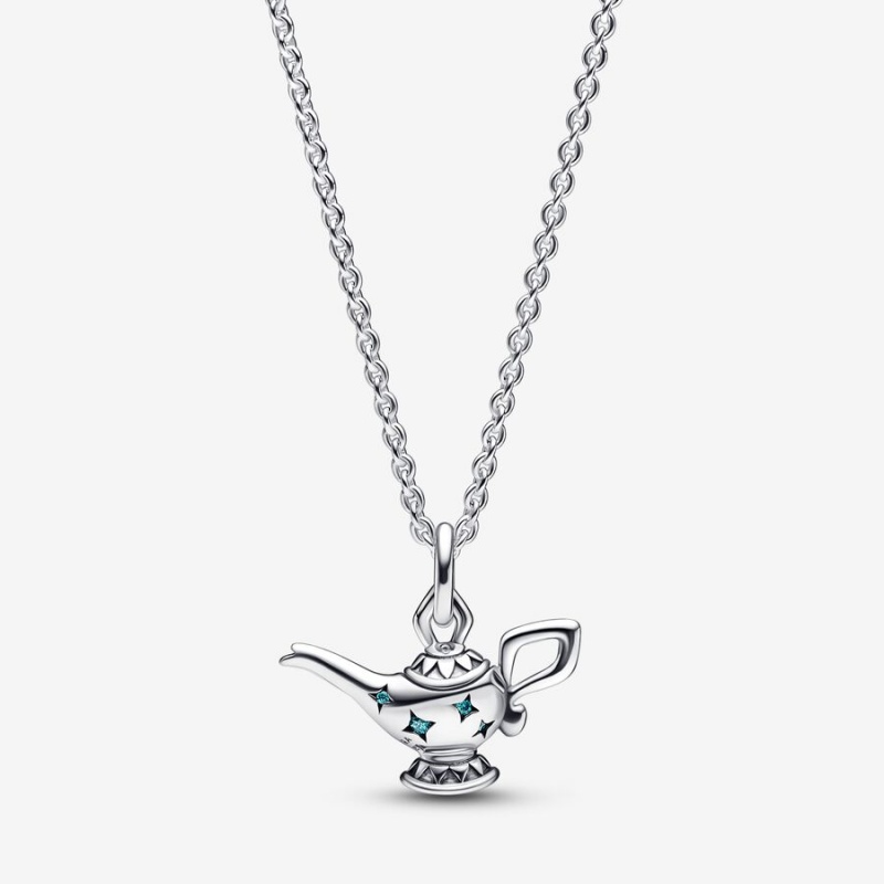 Pandora Aladdin Magic Lamp Collier Chain Necklaces Sterling Silver | 0179-PDYIS