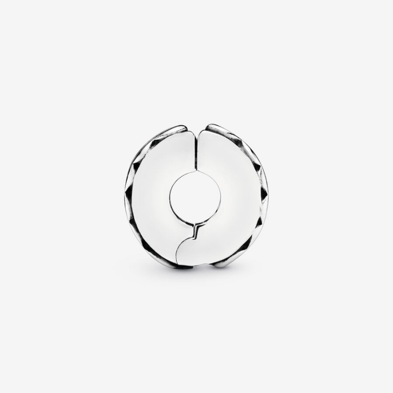 Pandora Band of Hearts Clip Clips Sterling Silver | 3760-AFMQY