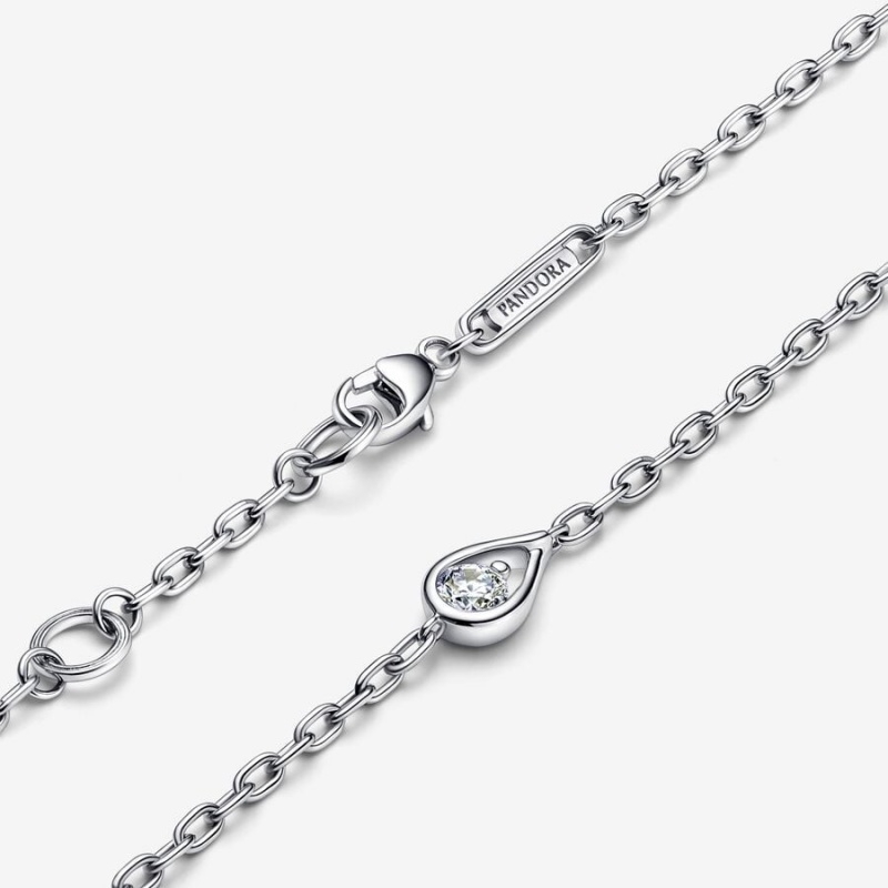 Pandora Brilliance 0.15 ct tw Diamond Bracelets Sterling Silver | 2138-FULHO