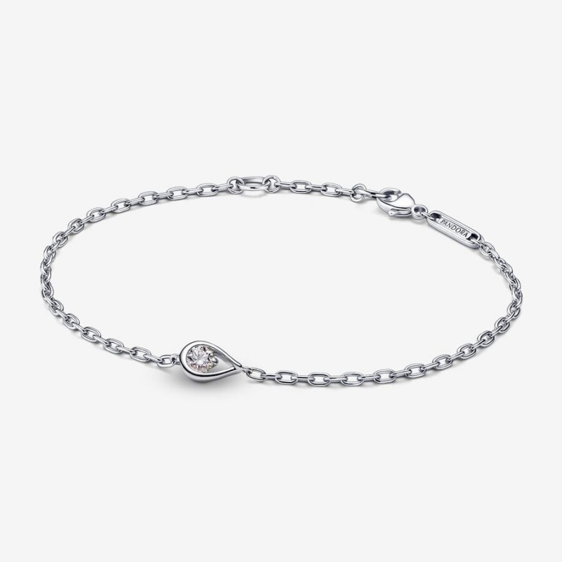 Pandora Brilliance 0.15 ct tw Diamond Bracelets Sterling Silver | 2138-FULHO