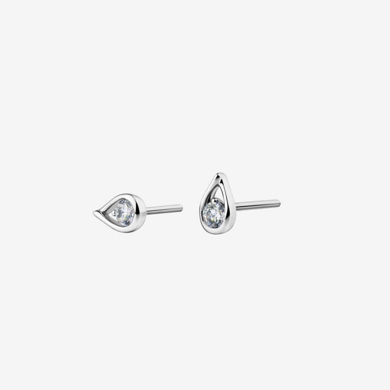 Pandora Brilliance 0.20 ct tw Diamonds Earrings Sterling Silver | 8731-GTLHF