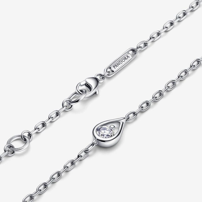 Pandora Brilliance 0.25 ct tw Diamond Bracelets Sterling Silver | 1590-DVKTA