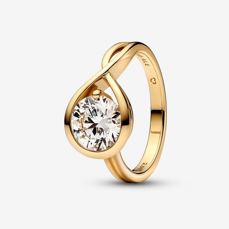 Pandora Brilliance 2.00 ct tw Diamond Rings Gold | 2190-JZOUS