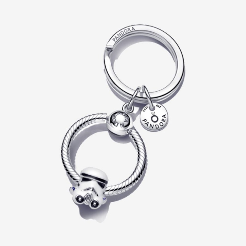 Pandora Charm Holders Sterling Silver | 8903-WCZBN