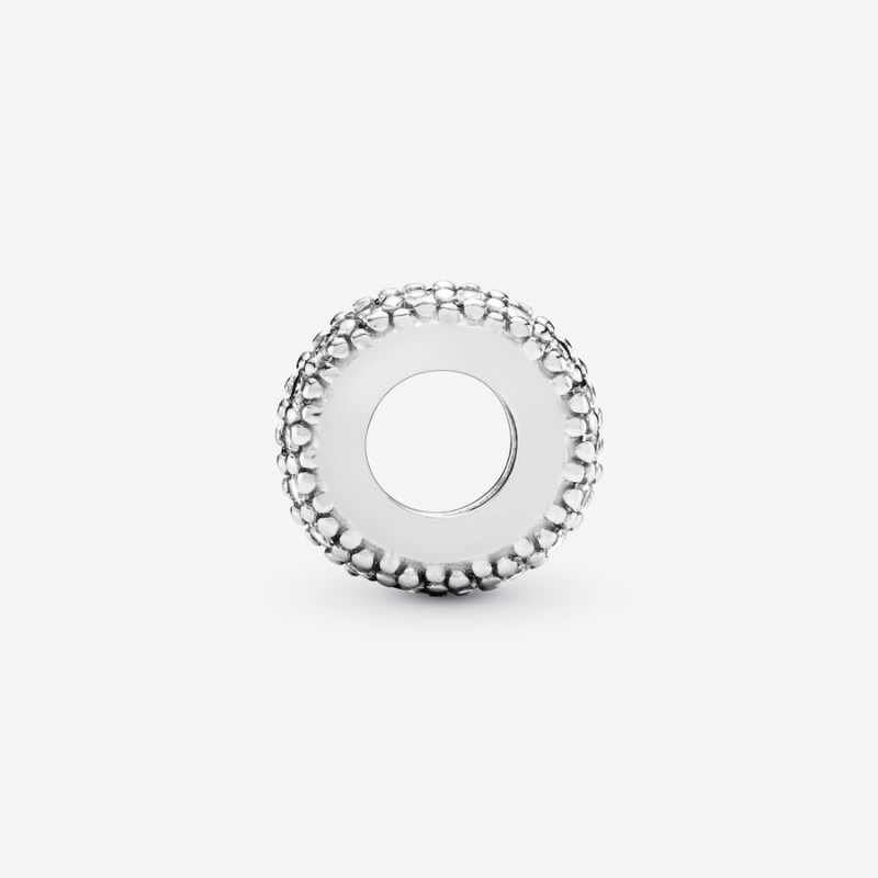 Pandora Clear Sparkle Spacer Spacer Charms Sterling Silver | 7490-EVRHA