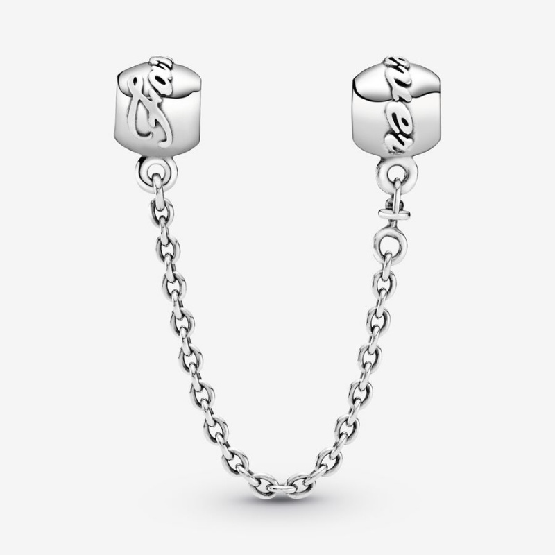 Pandora Family Forever Safety Safety Chains Sterling Silver | 0986-SEBCK