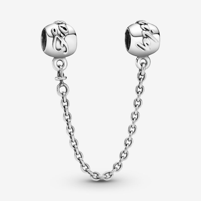 Pandora Family Forever Safety Safety Chains Sterling Silver | 0986-SEBCK