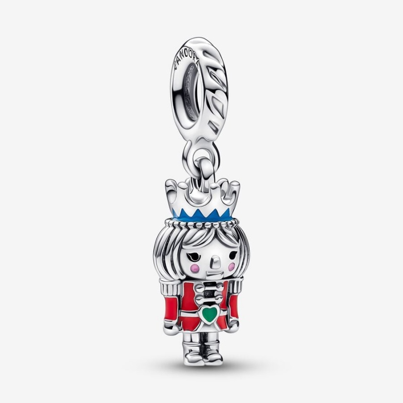 Pandora Festive Nutcracker 2022 Dangle Dangle Charms Sterling Silver | 9570-ZTKDR