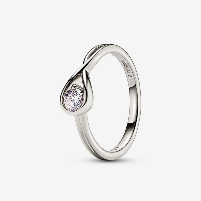 Pandora Lab-created Diamond Styled Sets Sterling Silver | 0198-IHARO