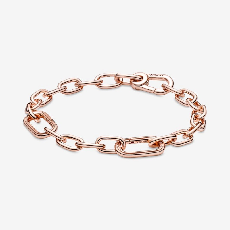 Pandora Link Bracelets Rose Gold Plated | 7416-BVIUC