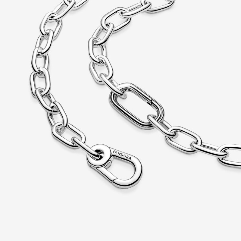 Pandora ME Link Chain Necklaces Sterling Silver | 9231-GVRKZ