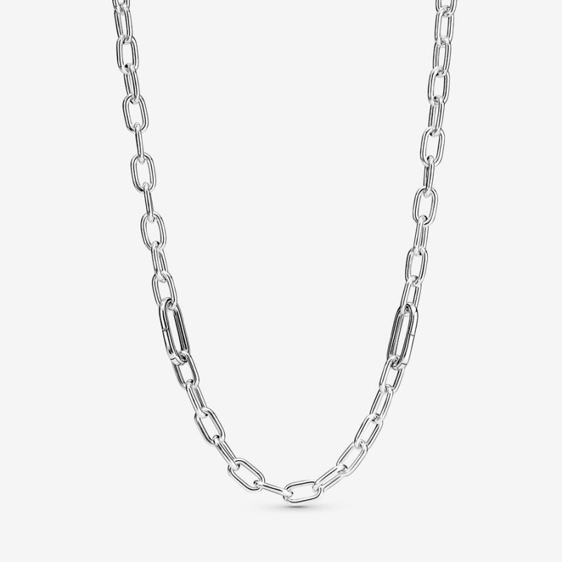 Pandora ME Link Chain Necklaces Sterling Silver | 9231-GVRKZ