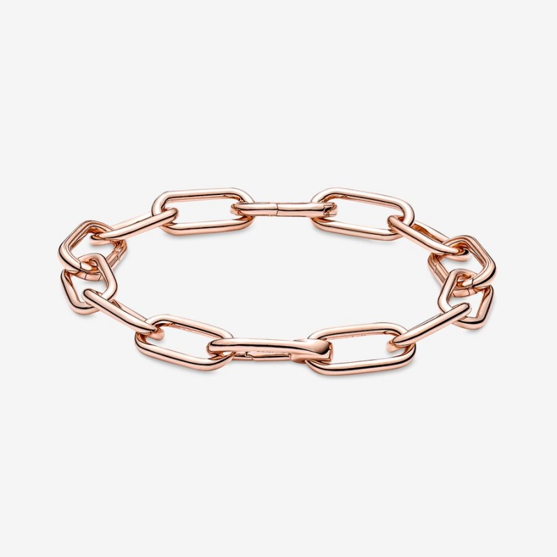 Pandora ME Link Link Bracelets Rose Gold Plated | 8164-SXGFN