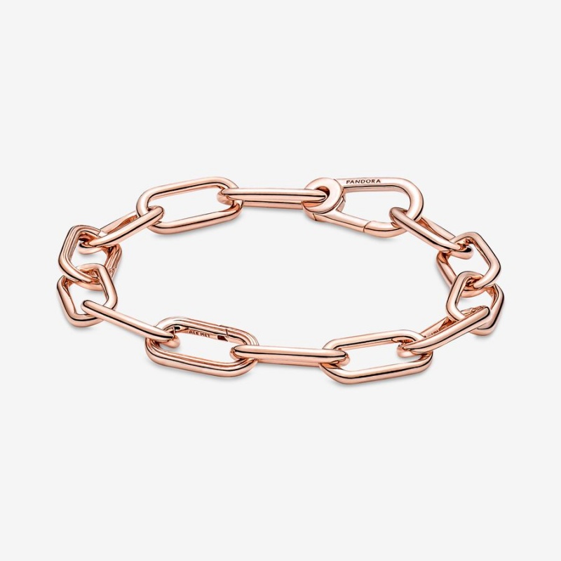 Pandora ME Link Link Bracelets Rose Gold Plated | 8164-SXGFN