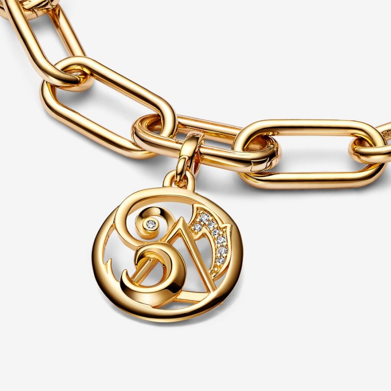 Pandora ME The Elements Medallion Pendants Gold Plated | 5309-OLMJP