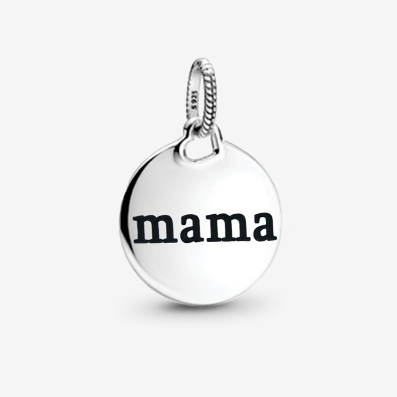 Pandora Mama Love Pendants Sterling Silver | 7054-FXECR