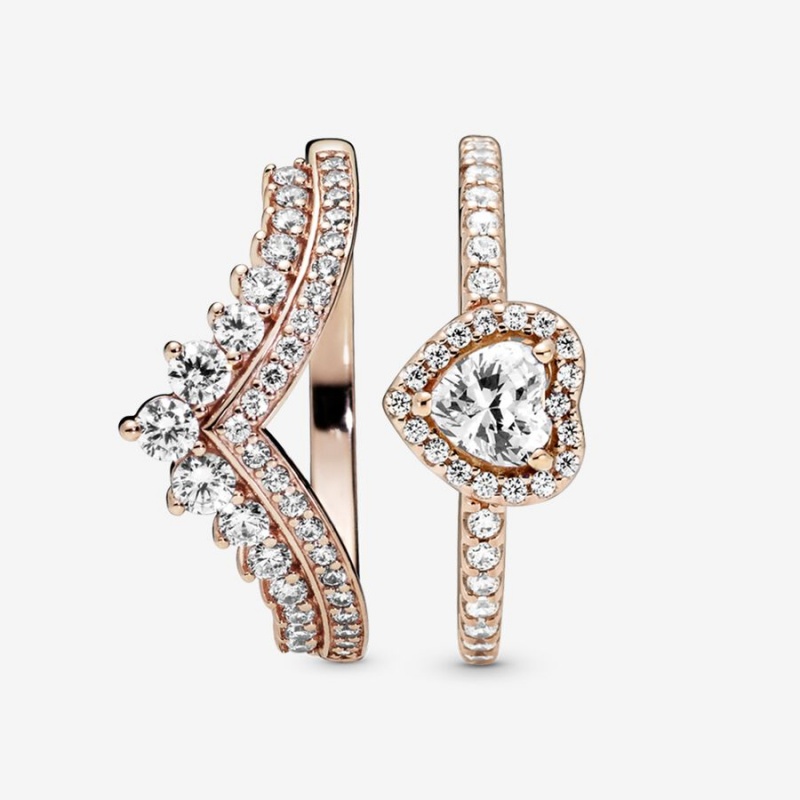 Pandora Pinky Rings Rose Gold Plated | 2135-PUYRJ