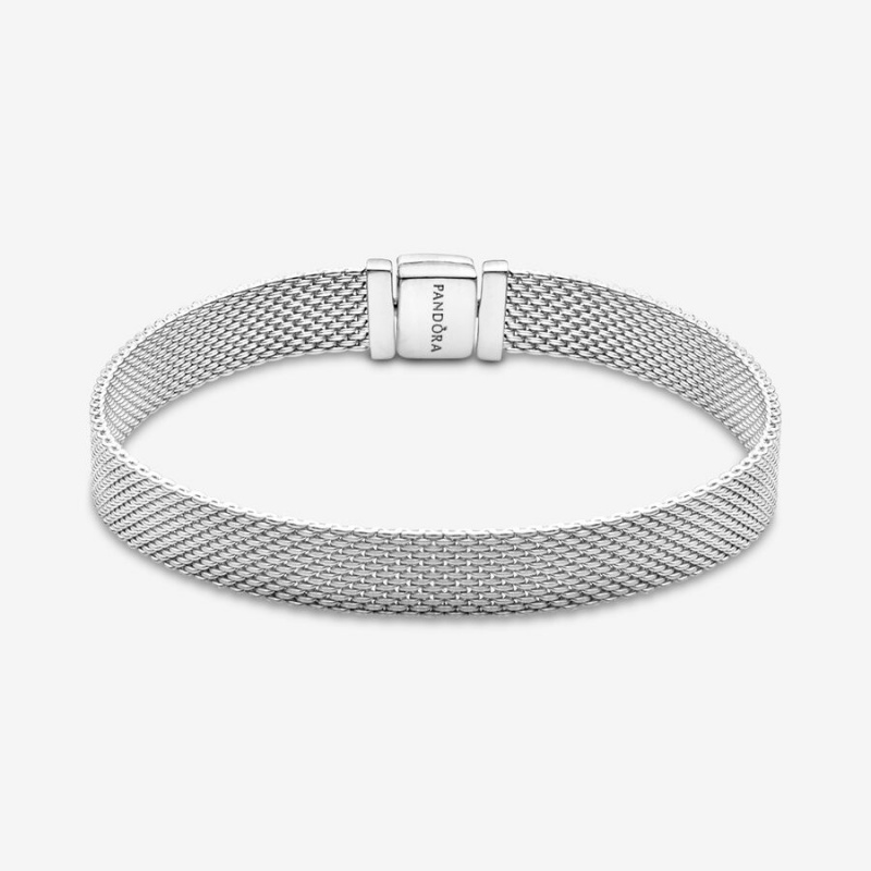 Pandora Reflexions™ Mesh Charm Bracelets Sterling Silver | 7104-CPHYX