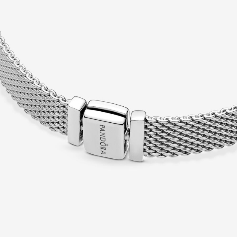 Pandora Reflexions™ Mesh Charm Bracelets Sterling Silver | 7104-CPHYX