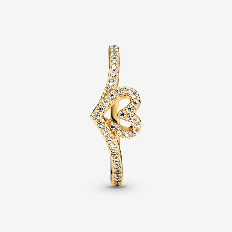 Pandora Ring Sets Gold Plated | 3726-RFAUD