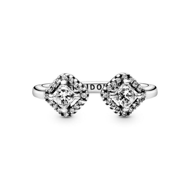 Pandora Ring Sets Sterling Silver | 1345-GPMEC