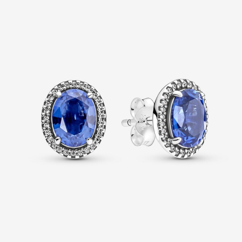 Pandora Sparkling Statement Halos Stud Earrings Sterling Silver | 1054-MCQKY