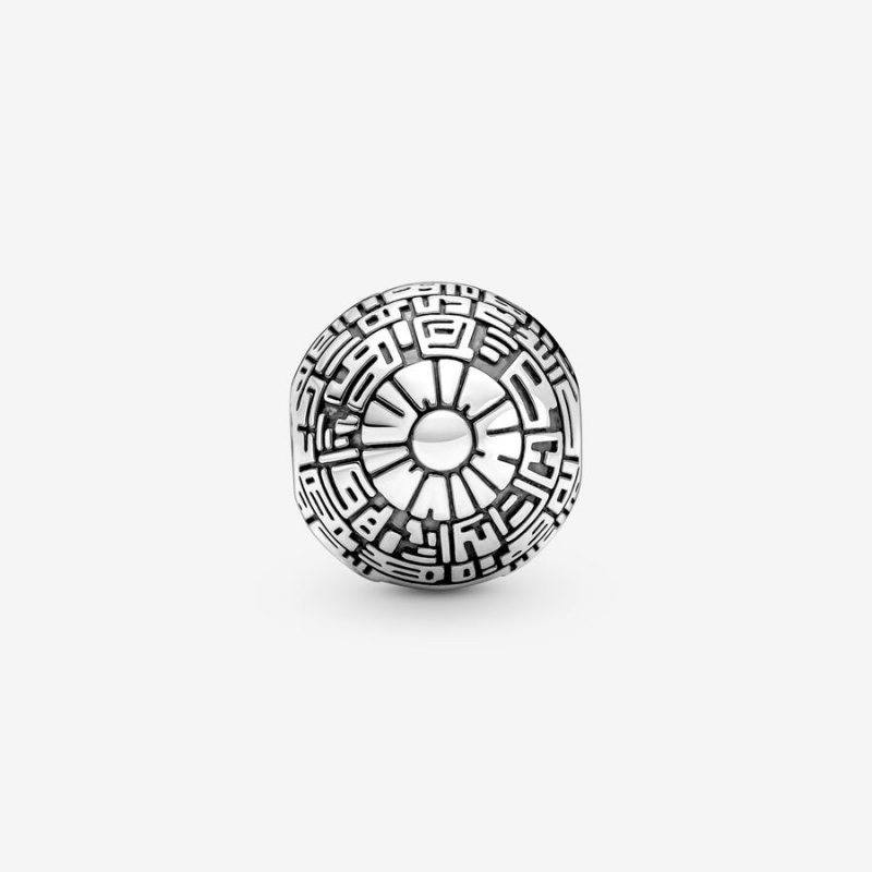 Pandora Star Wars Death Star Clip Clips Sterling Silver | 4815-CQEIV