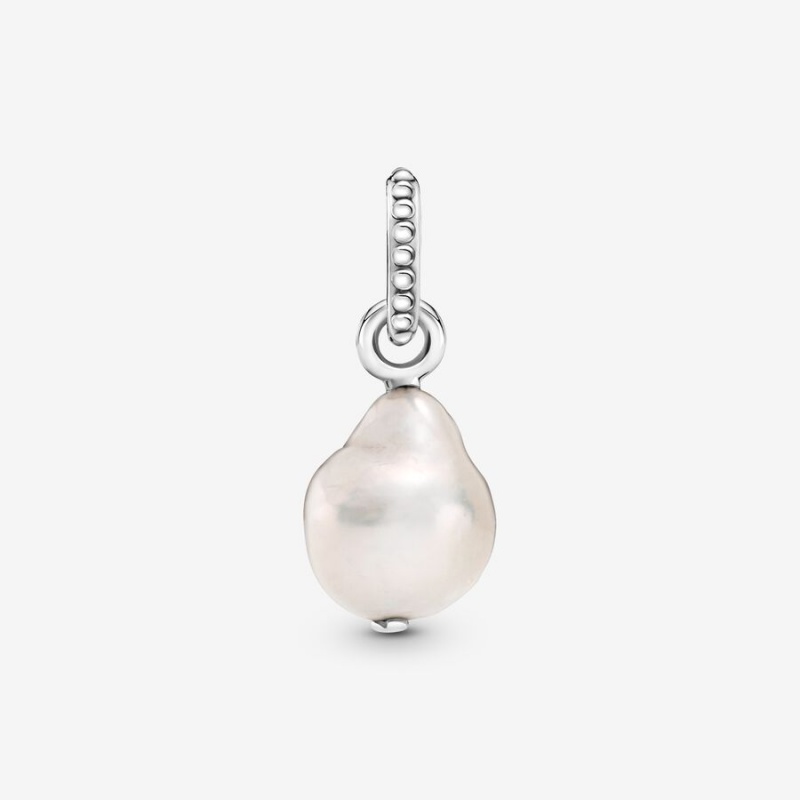 Pandora Treated Freshwater Cultured Baroque Pearl Pendants Sterling Silver | 5042-OIACJ